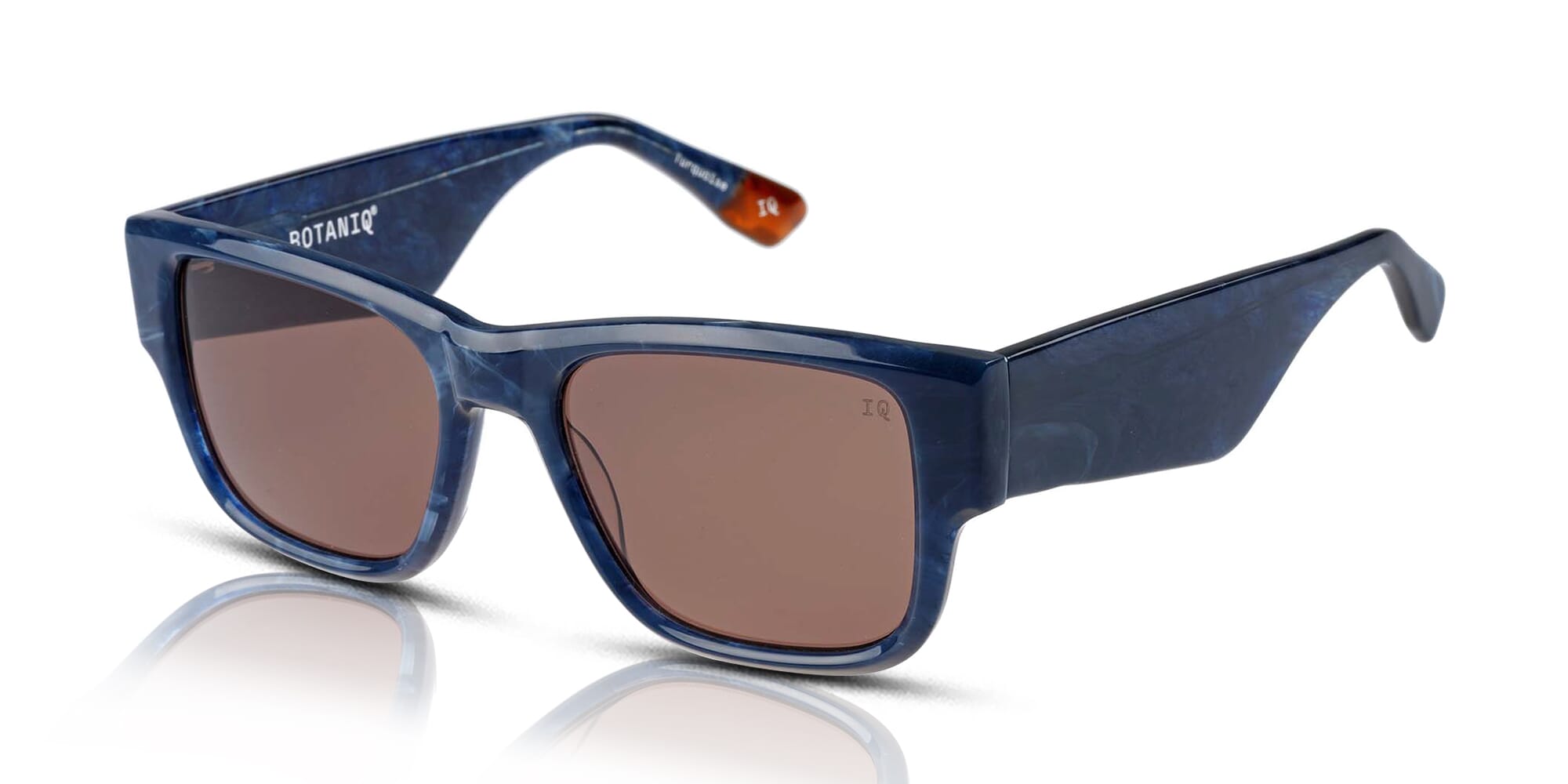Botaniq BIS-7074 occhiali da sole donna 105 turchese tartaruga/grigio sfumato - Foto 1 di 1