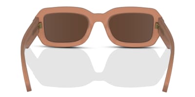 Calvin Klein CK24511S 835 Women Sunglasses Peach Rectangle Frame, Brown Lenses Calvin Klein CK24511S Sunglasses | FREE Shipping main image 4