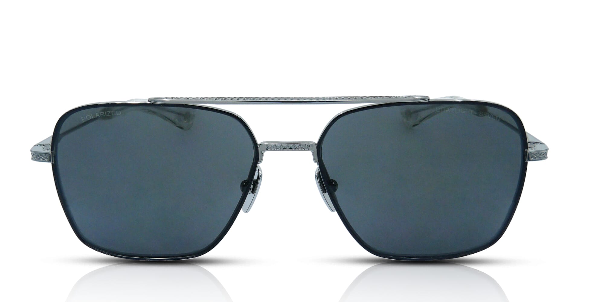 Dita Flight-Seven Sunglasses DTS111-57-05-Z Black Palladium/Black