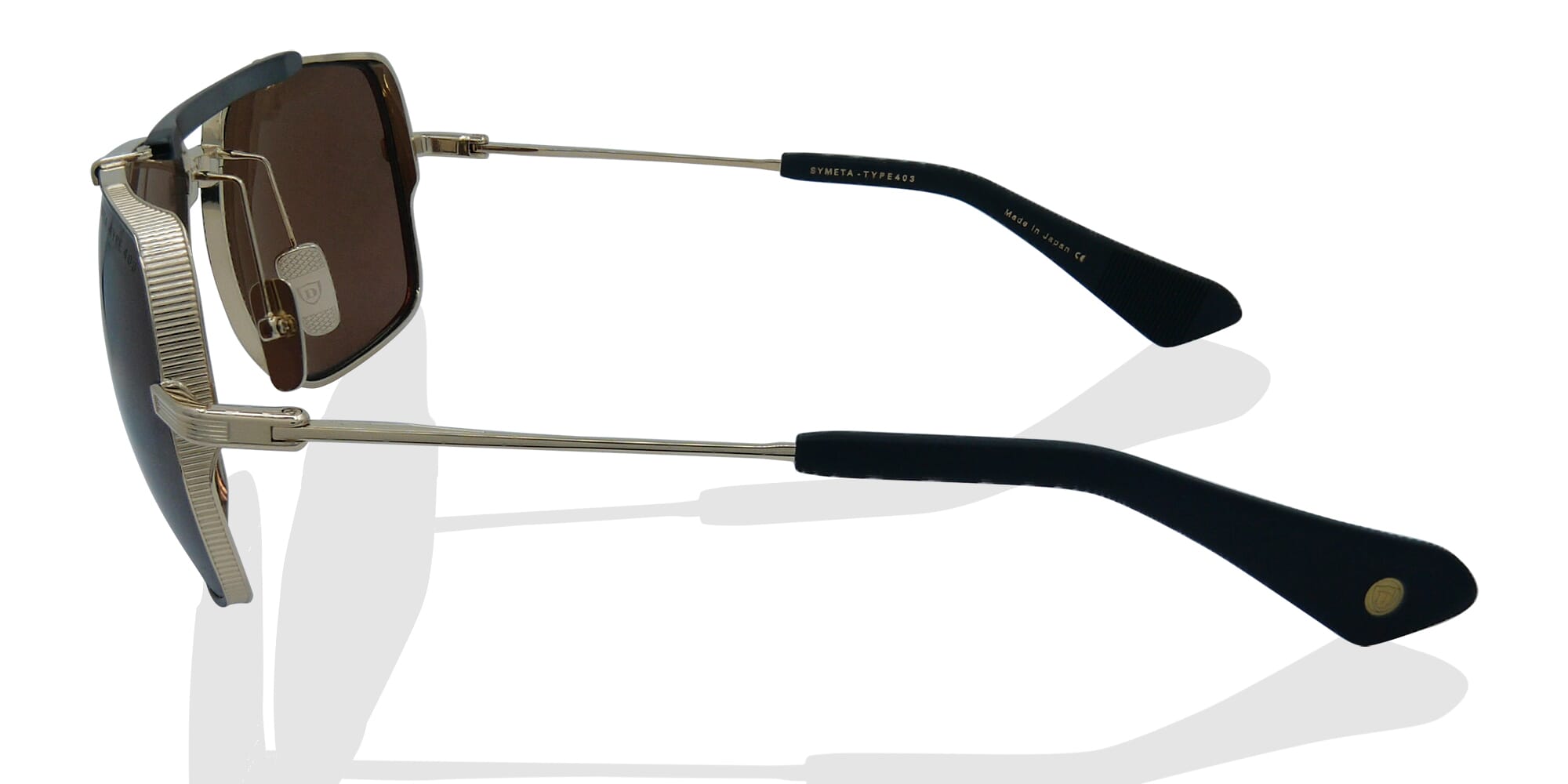 Dita Symeta-Type 403 DTS126-62-02-Z Men's Sunglasses White Gold