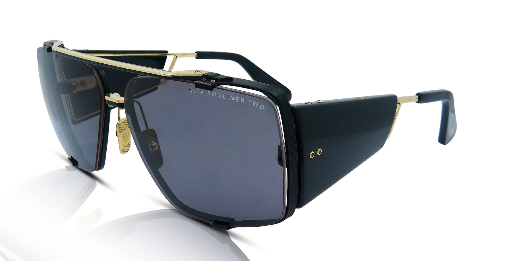 Dita Souliner-Two Men's Sunglasses DTS136-64-01-Z Gold/Black