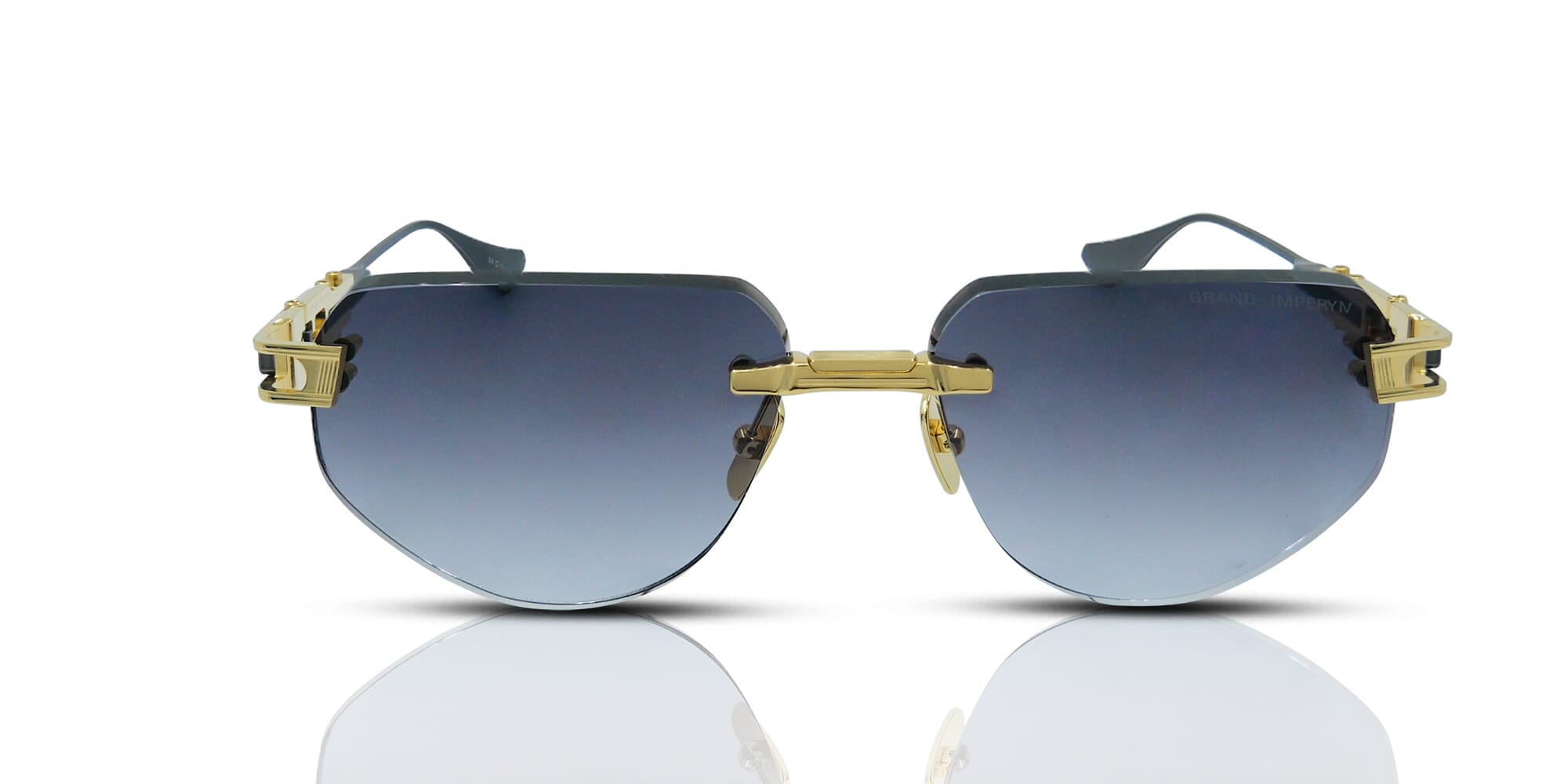 Dita Grand-Imperyn Sunglasses DTS164-A-01 Yellow Gold/Black