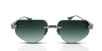 DITA Grand Imperyn green gold unisex sunglasses brand new authentic Dita GRAND IMPERYN DTS-164-02 White Gold GreenGradient Lens  main image 4