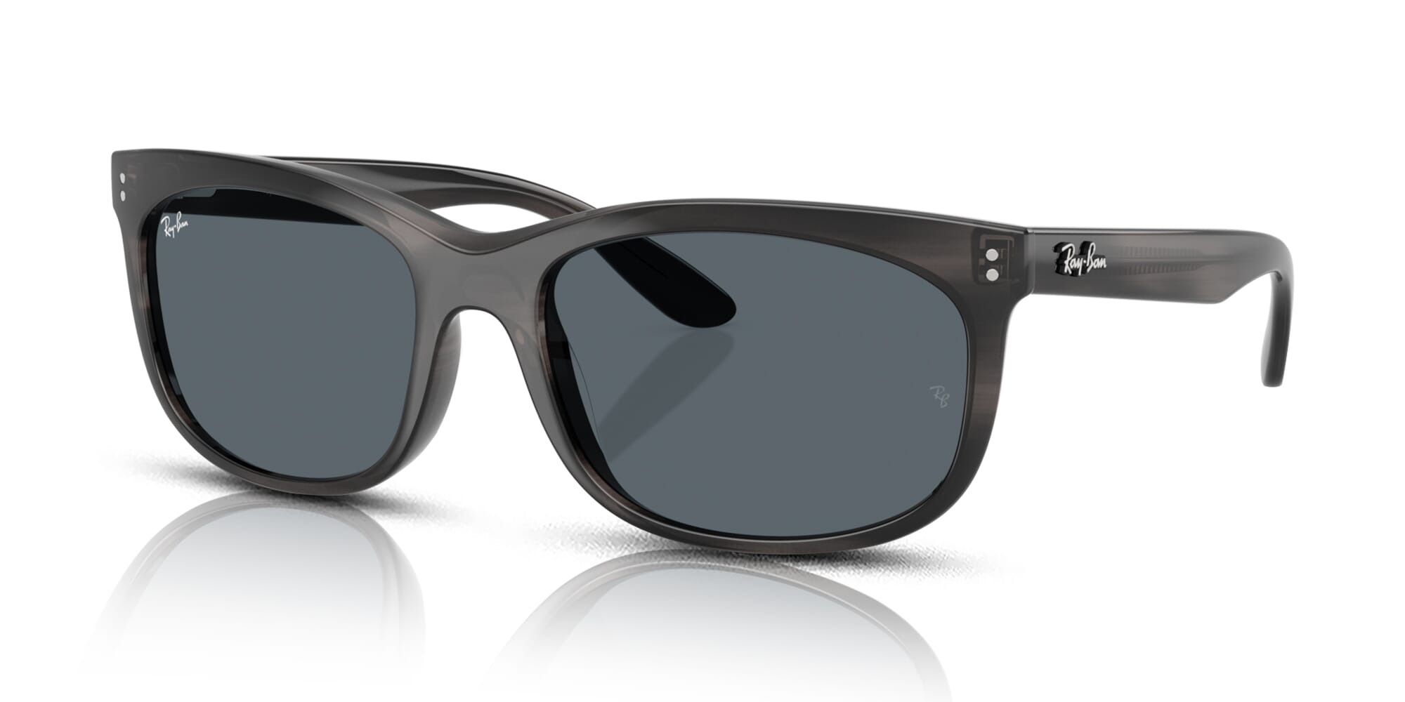 0RB2389-1404R5-Balorette-striped-grey-sunglasses-Ray-Ban-main