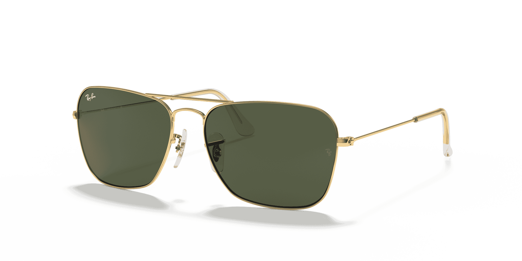 0RB3136-001-Caravan-Arista-gold-sunglasses-Ray-Ban-main