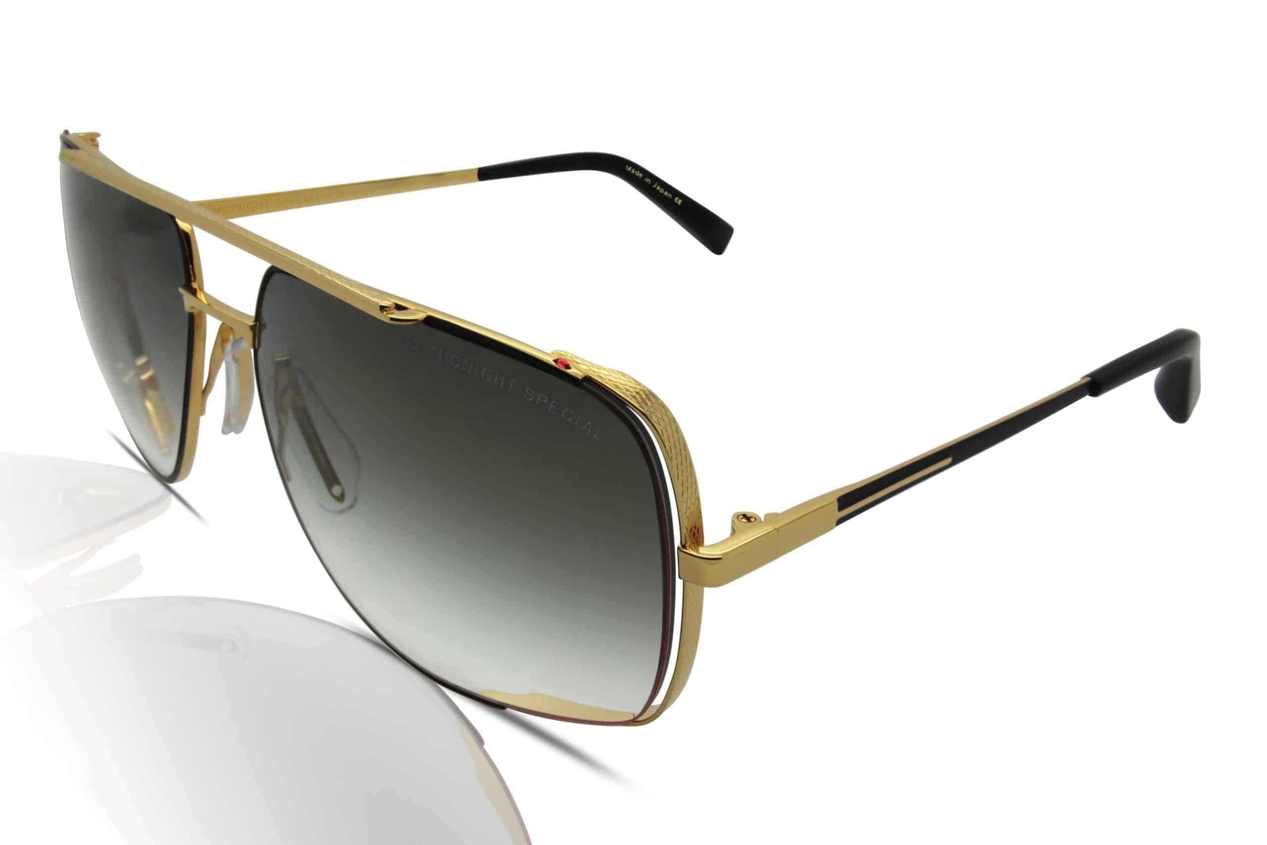 Dita Midnight Special DRX 2010 L Sunglasses GLD BLK Gold Black 1 1 scaled