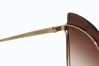 NEW! DITA NIGHTBIRD-ONE DTS515-66-01-GLD; WHITE GOLD FRAM W/ BROWN-PINK LENS Dita Nightbird-One Women main image 4