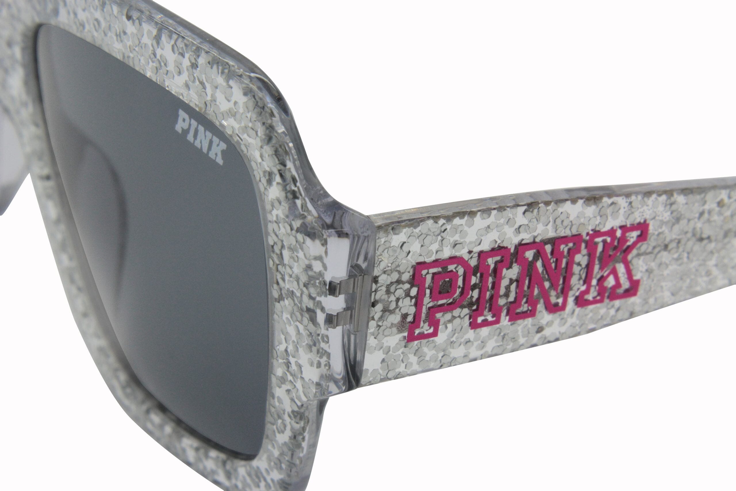 Victoria\'s Secret PINK * Silver Aviator Sunglasses with Fabric Case Ladies 2023 Victoria main image 2