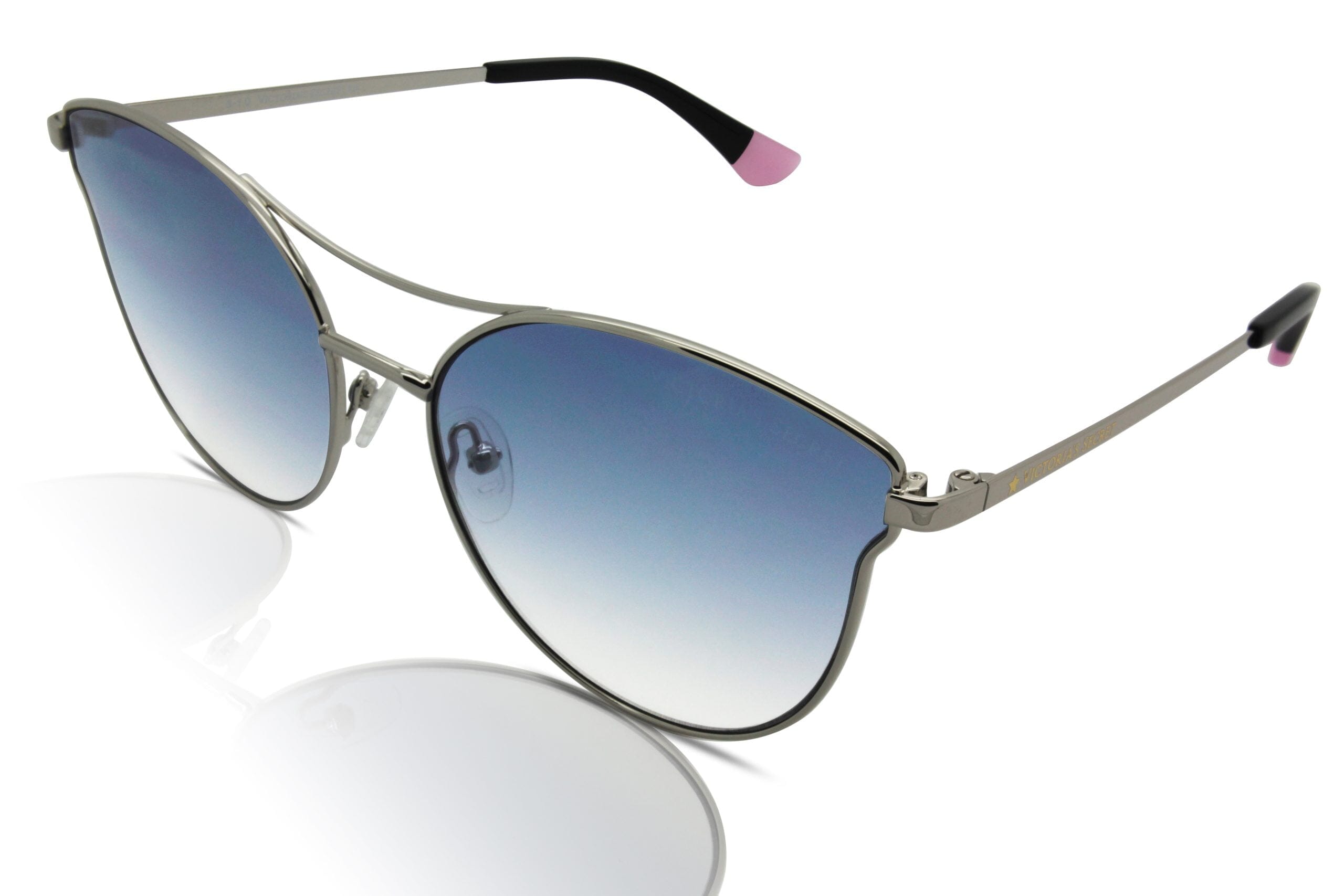 Victorias Secret VS0050 Womens Sunglasses 16W Silver Blue Gradient 1 scaled