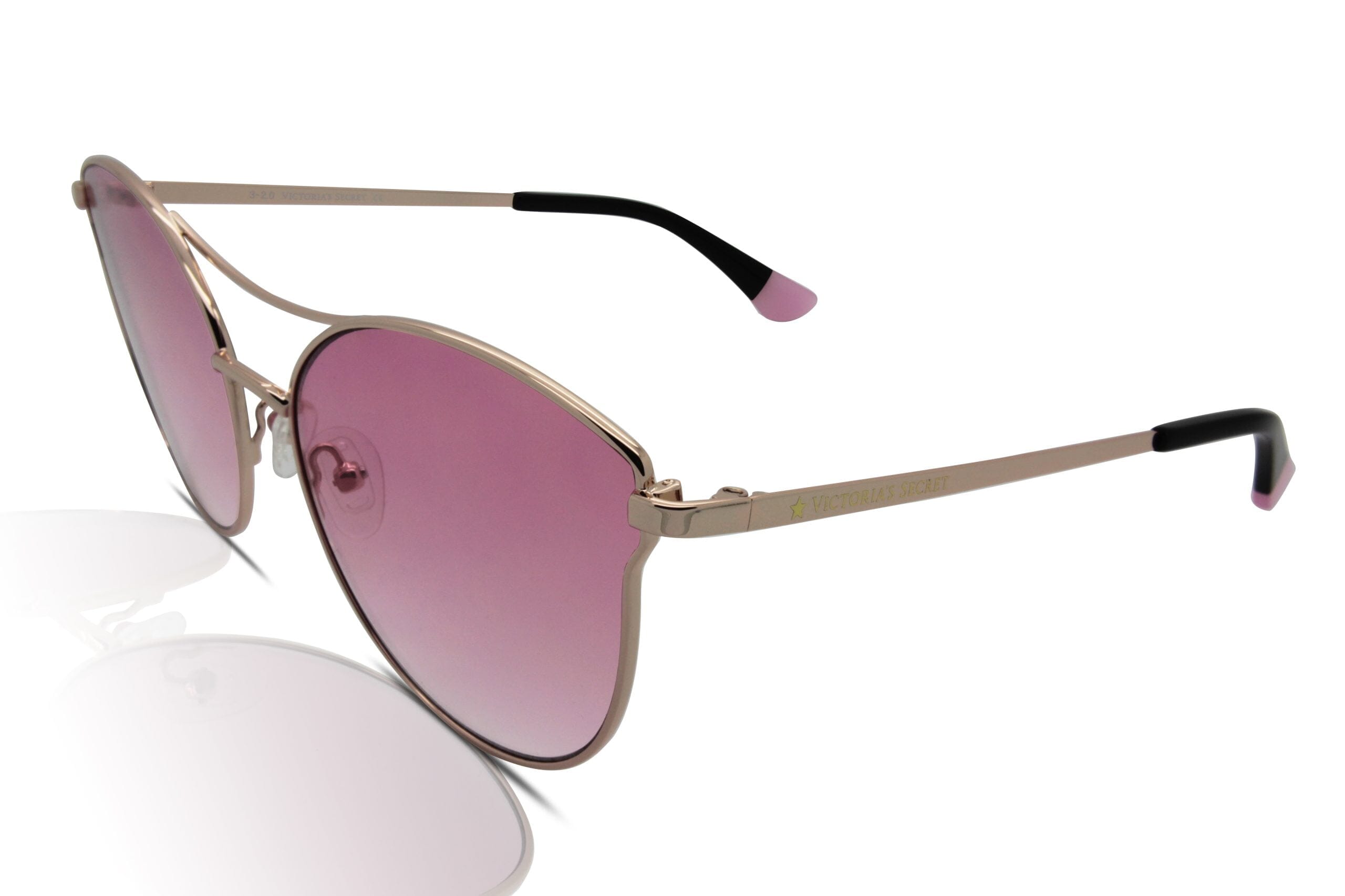 Victorias Secret VS0050 Womens Sunglasses 28Z Gold Pink Gradient 1 scaled