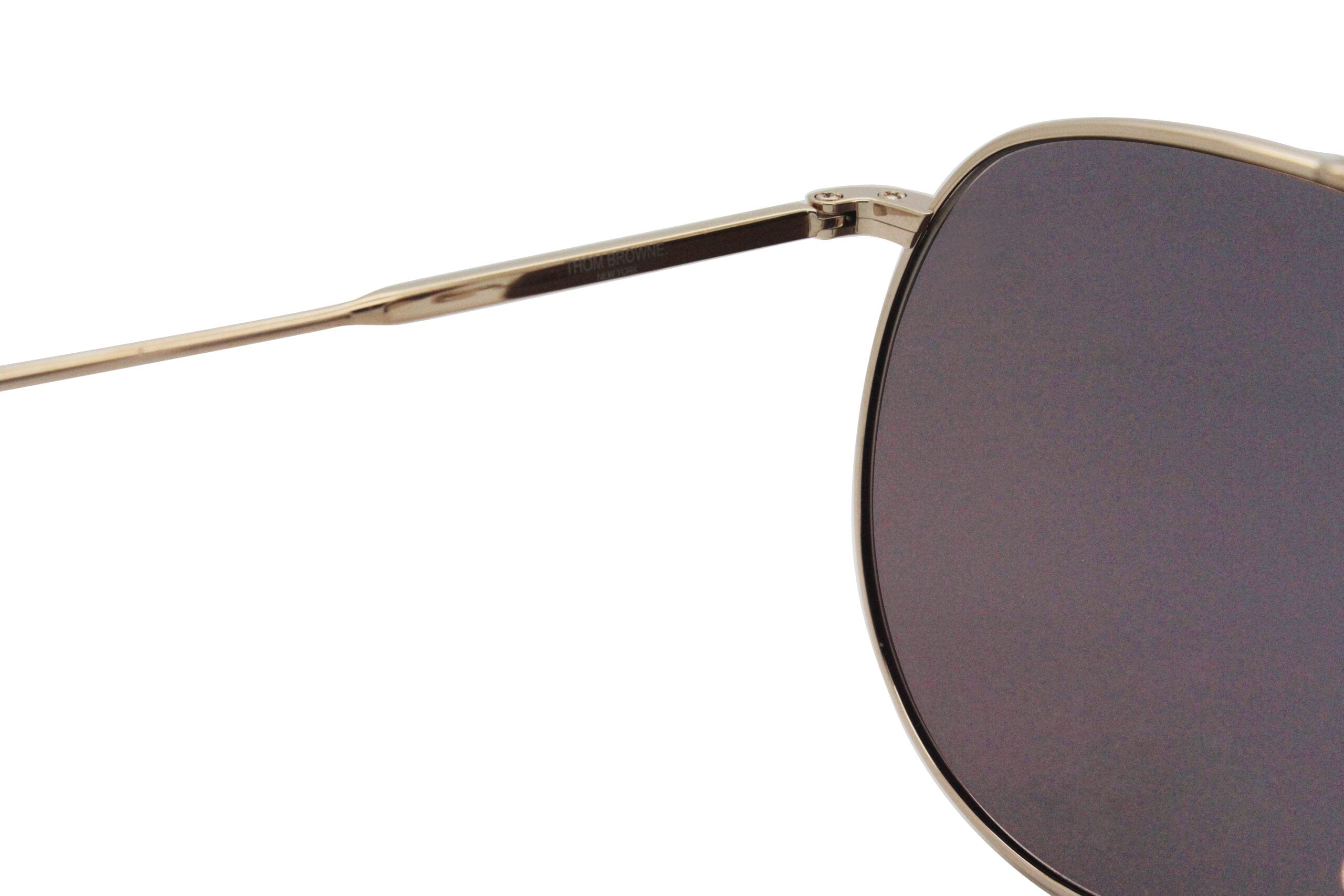 Thom Browne TB-015 Sunglasses LTD-GLD-62 Gold/Gold Red | Genuine Style