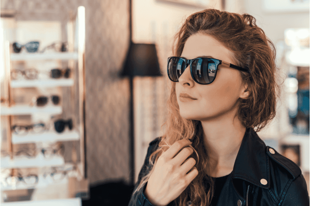 Designer sunglasses shopping