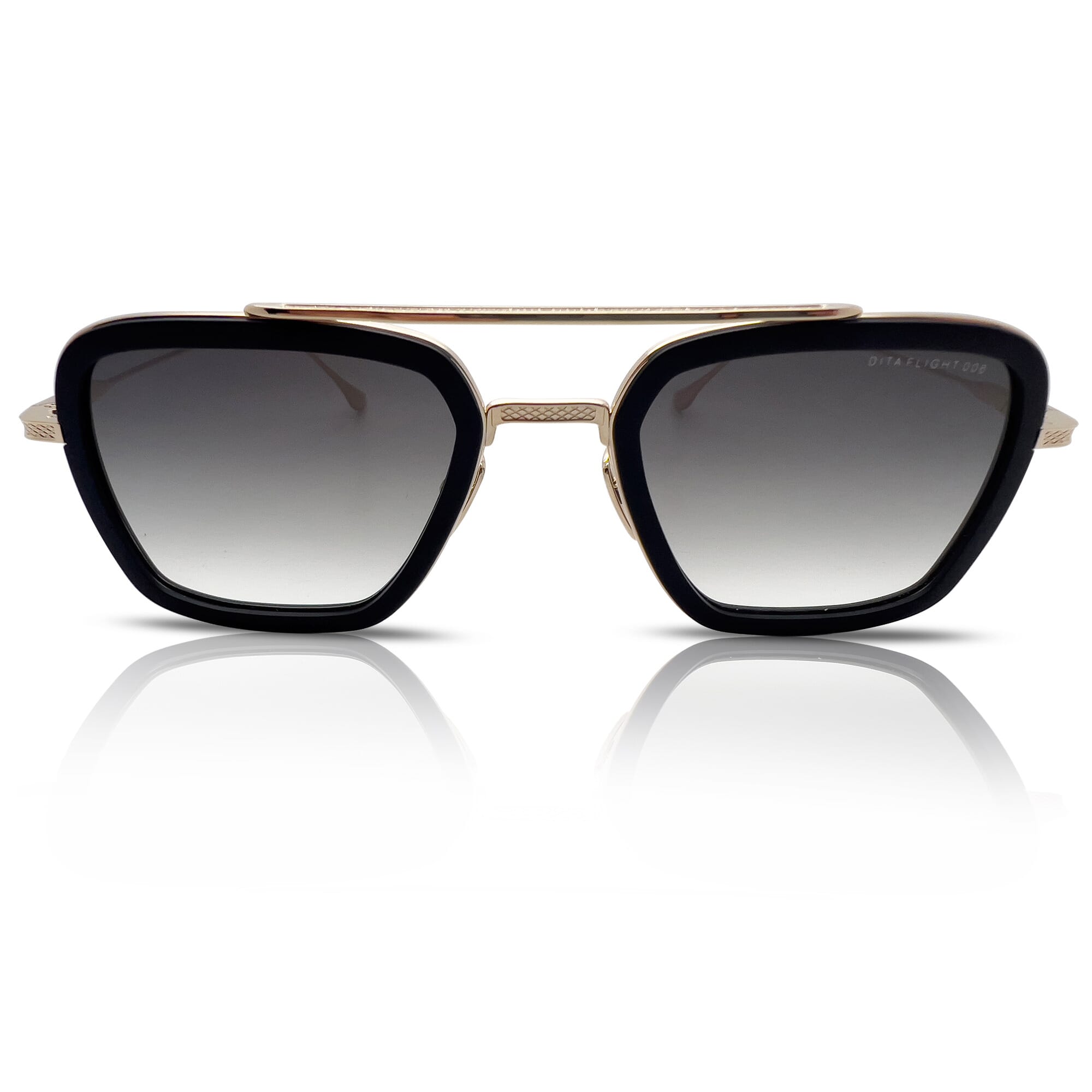 Dita Flight.006 Sunglasses 7806-B-BLK-GLD-52-Z Matte Black
