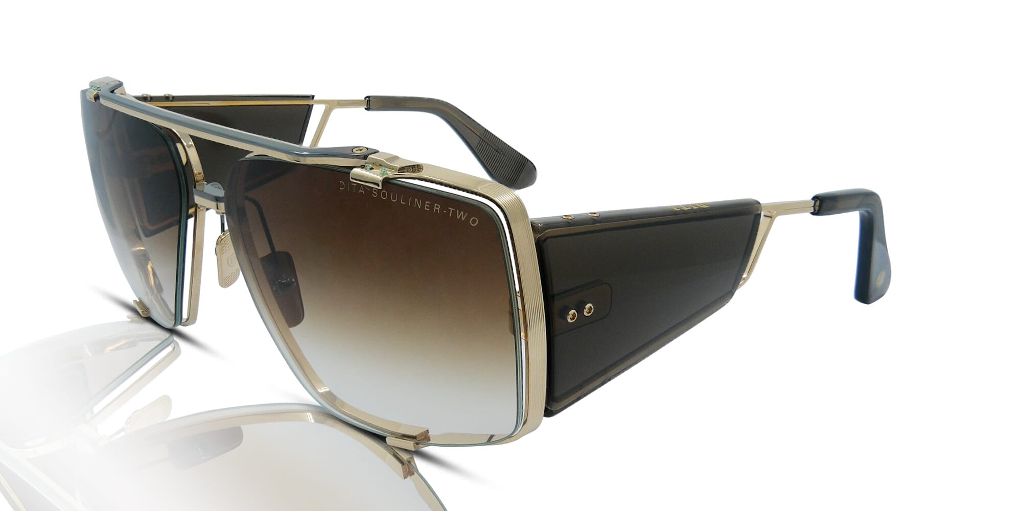 【新品】DITA SOULINER-TWO ブラック サングラス Dita-Souliner-Two-Sunglasses-