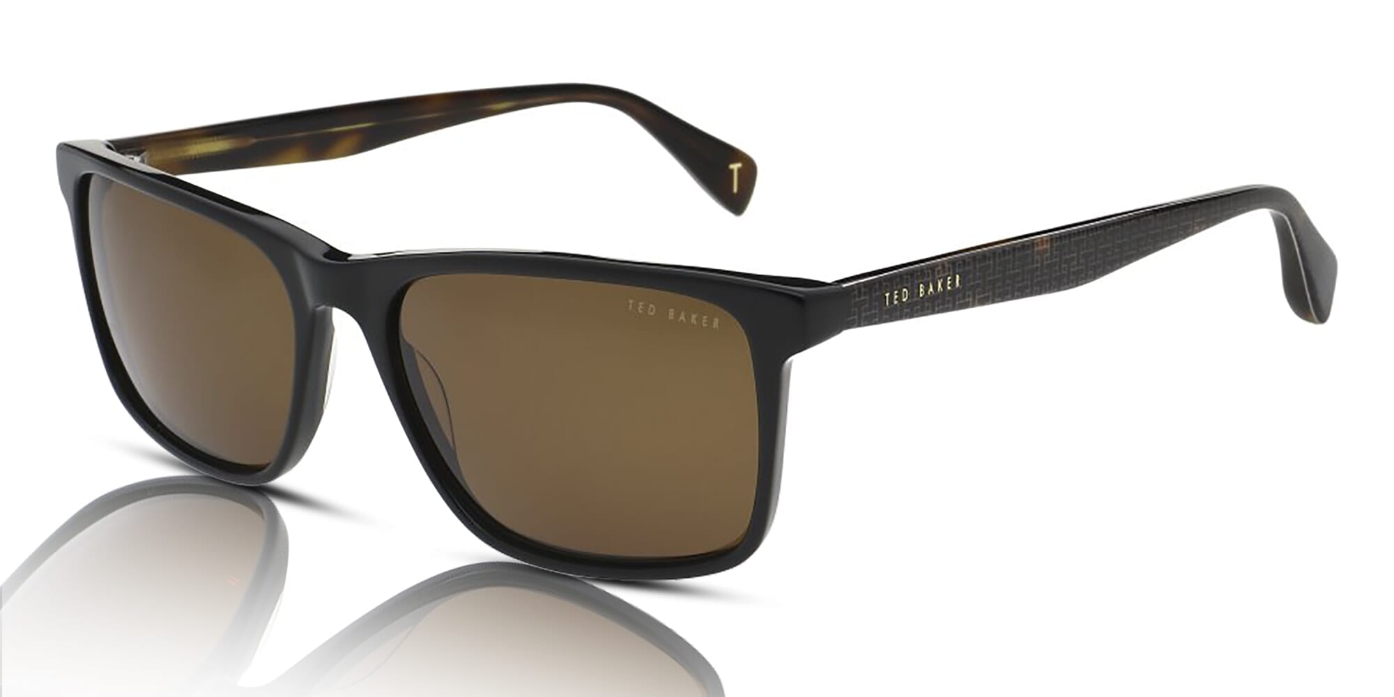 Ted Baker Black Acetate Sunglasses main image 0