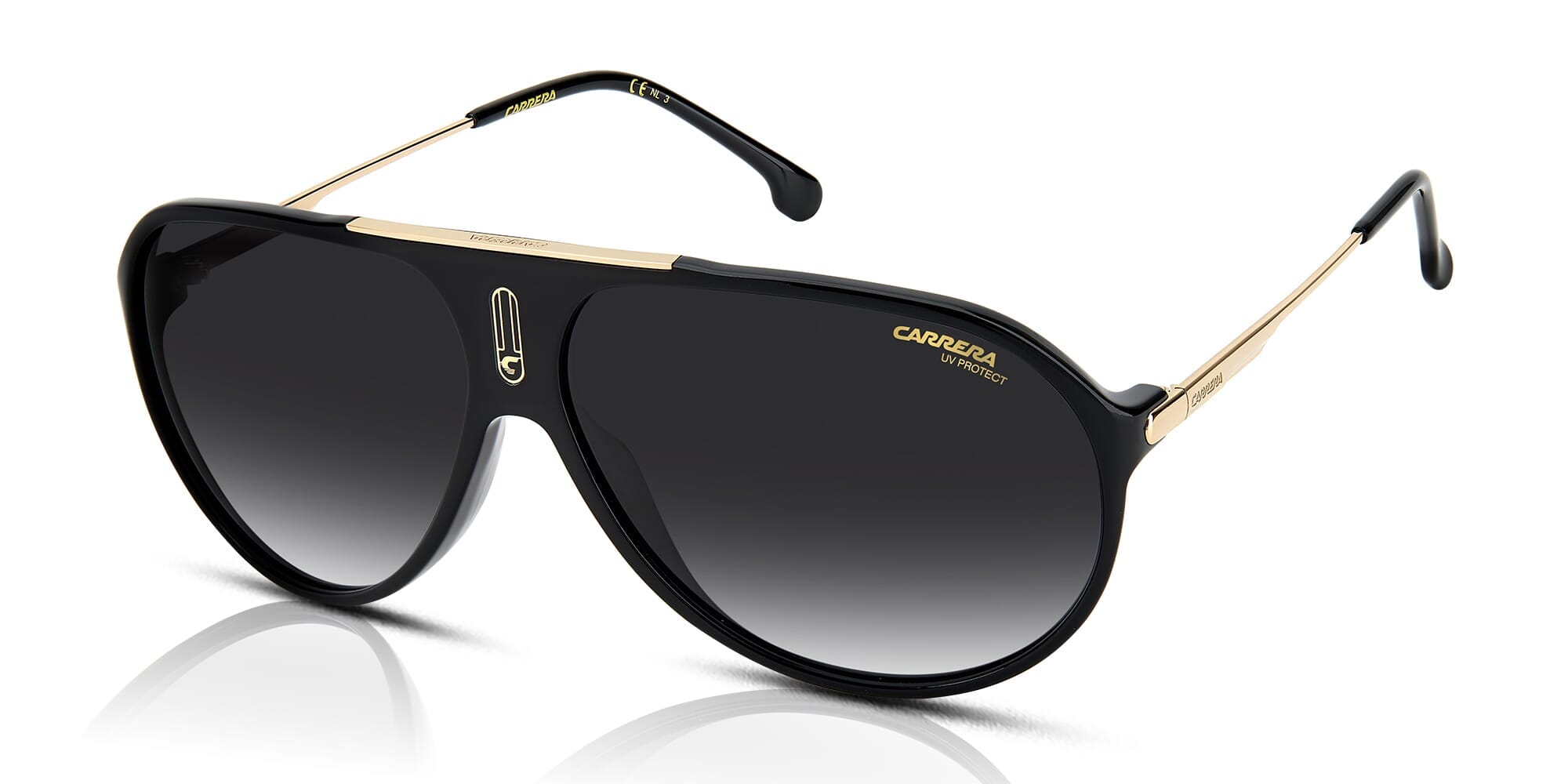 Occhiali Da Sole Carrera 311 Unisex - Montatura In Acciaio, Colore Dark Ruthenium, Lente 55mm - Foto 12