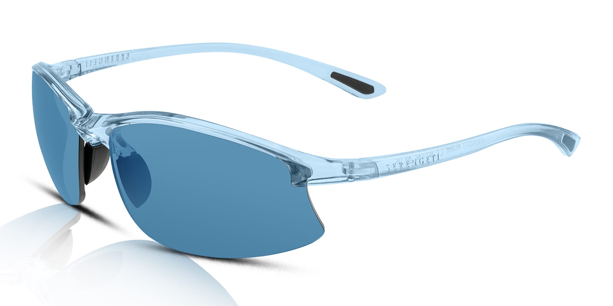 Serengeti Winslow2 SS751004 Sunglasses Shiny Crystal Ice Blue/Saturn ...