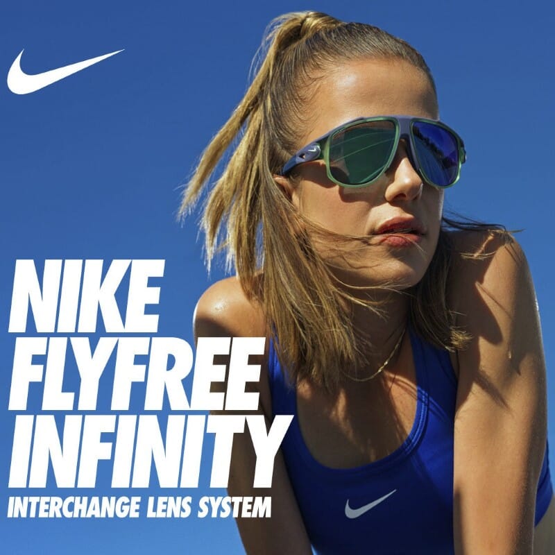 nike blue sunglasses