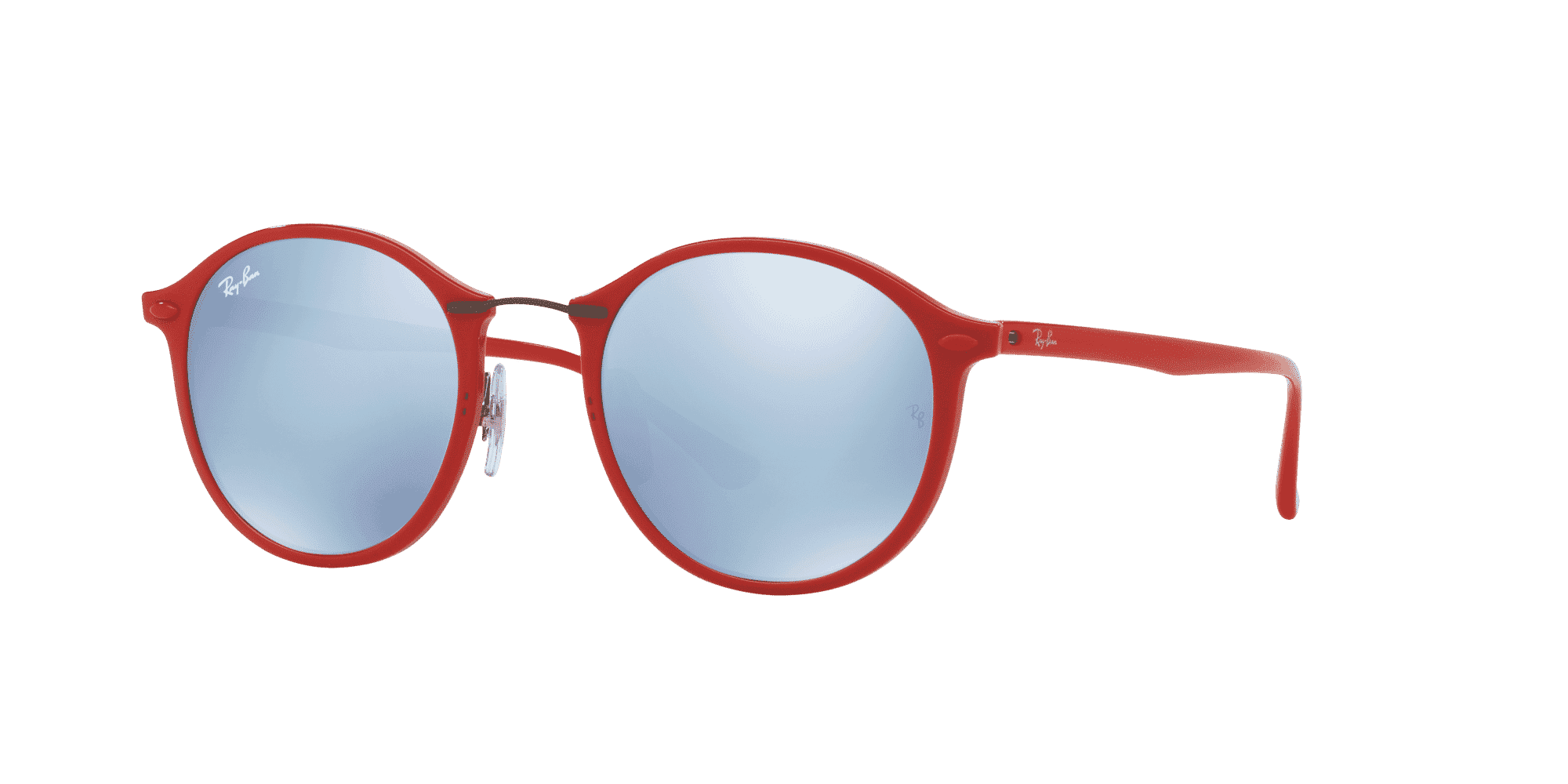 Ray-Ban RB4242 Sunglasses 764/30 Polished Red/Silver Mirror