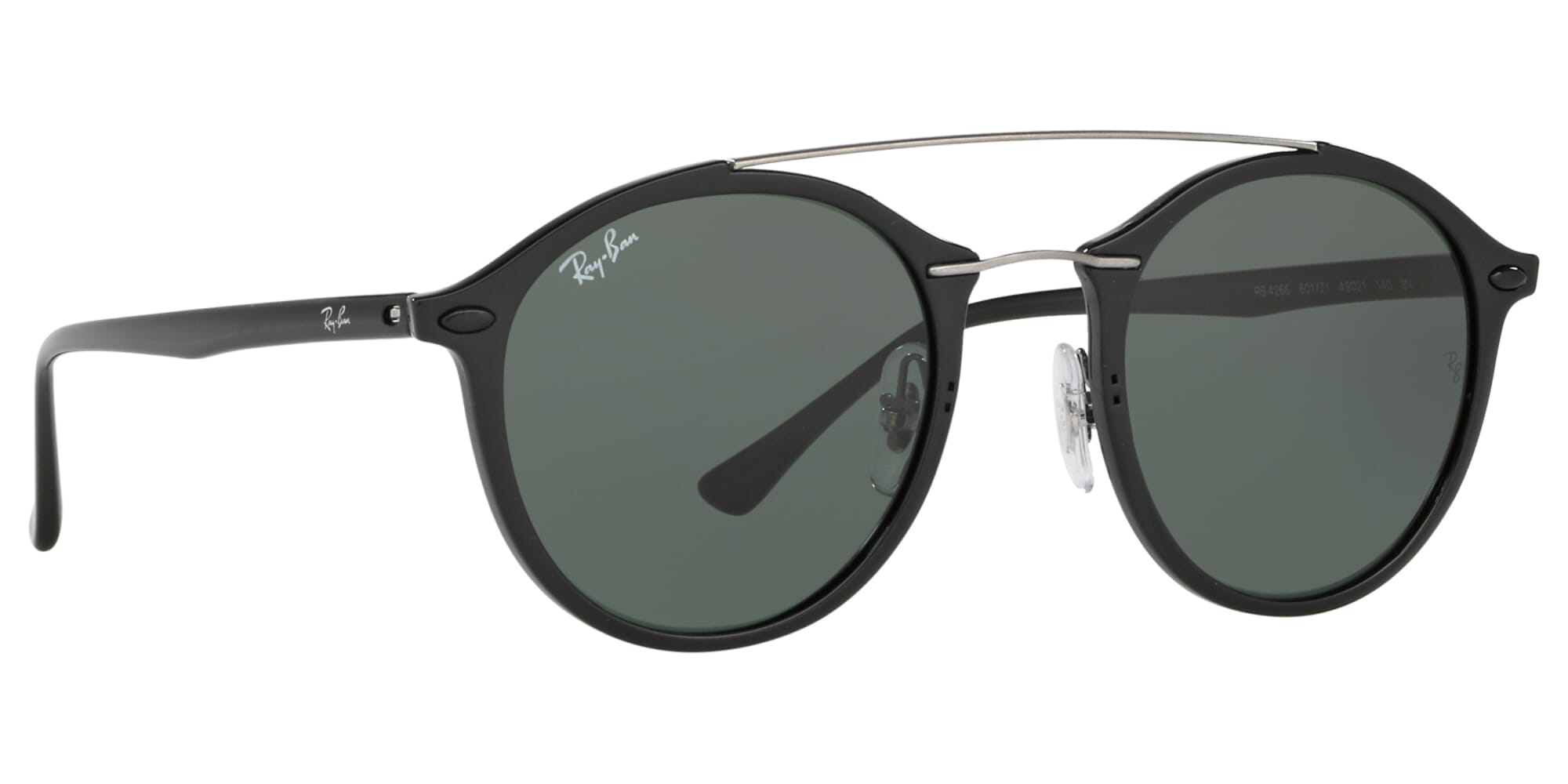 Ray-Ban RB4266 Men's Sunglasses 601/71 Polished Black/G-15 Green