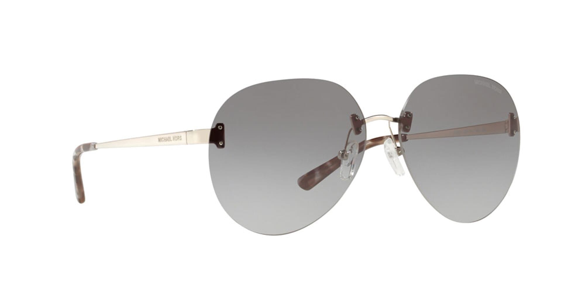 Michael Kors Sydney MK1037 Women's Sunglasses 115311 Silver/Light Grey Gradient