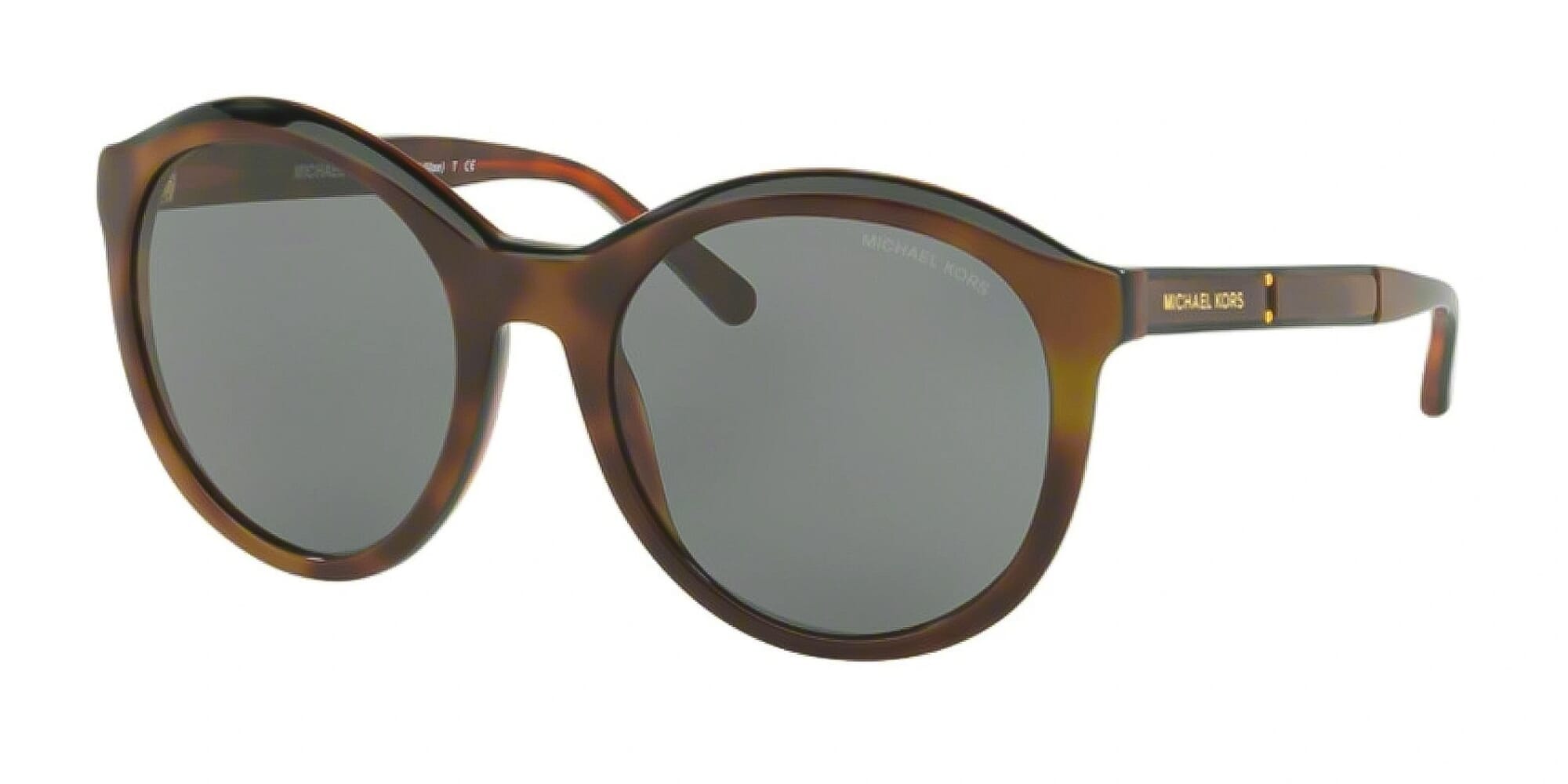 Michael Kors Mae MK2048 Sunglasses 325387 Tortoise Black/Grey