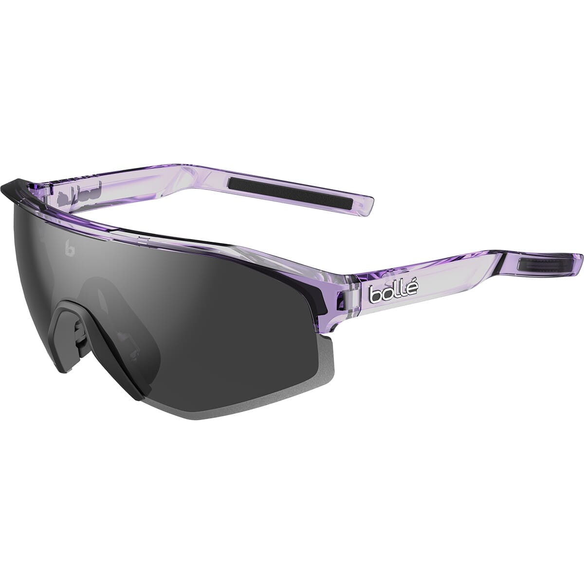 Bolle Lightshifter BS020016 Sunglasses Astro Purple Crystal/TNS Gun