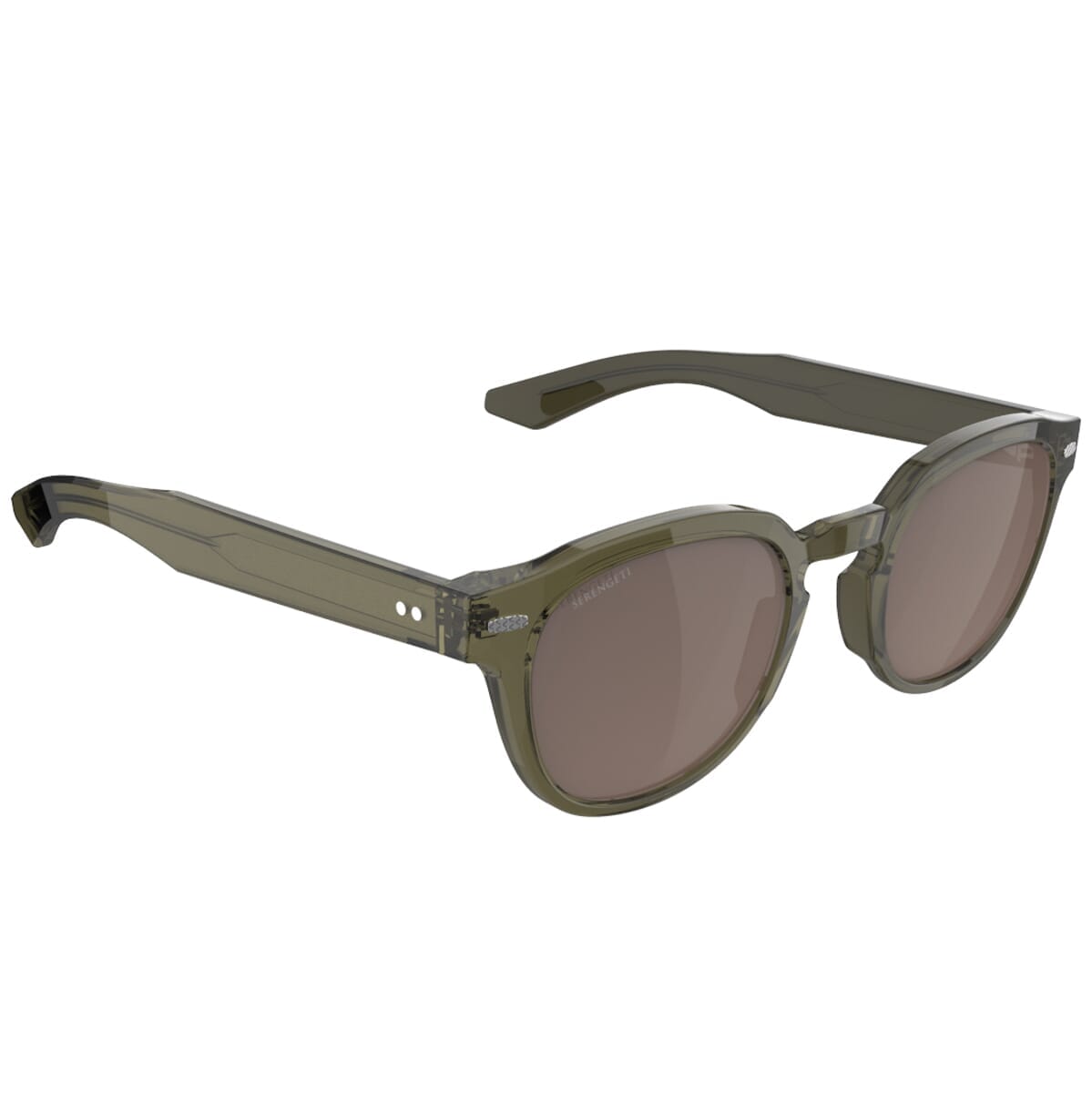 Serengeti Cambria SS760003 Sunglasses Crystal Khaki/Mineral Polarised Drivers